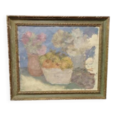 Oil Painting on Canvas "Renzo Dotti" 1967