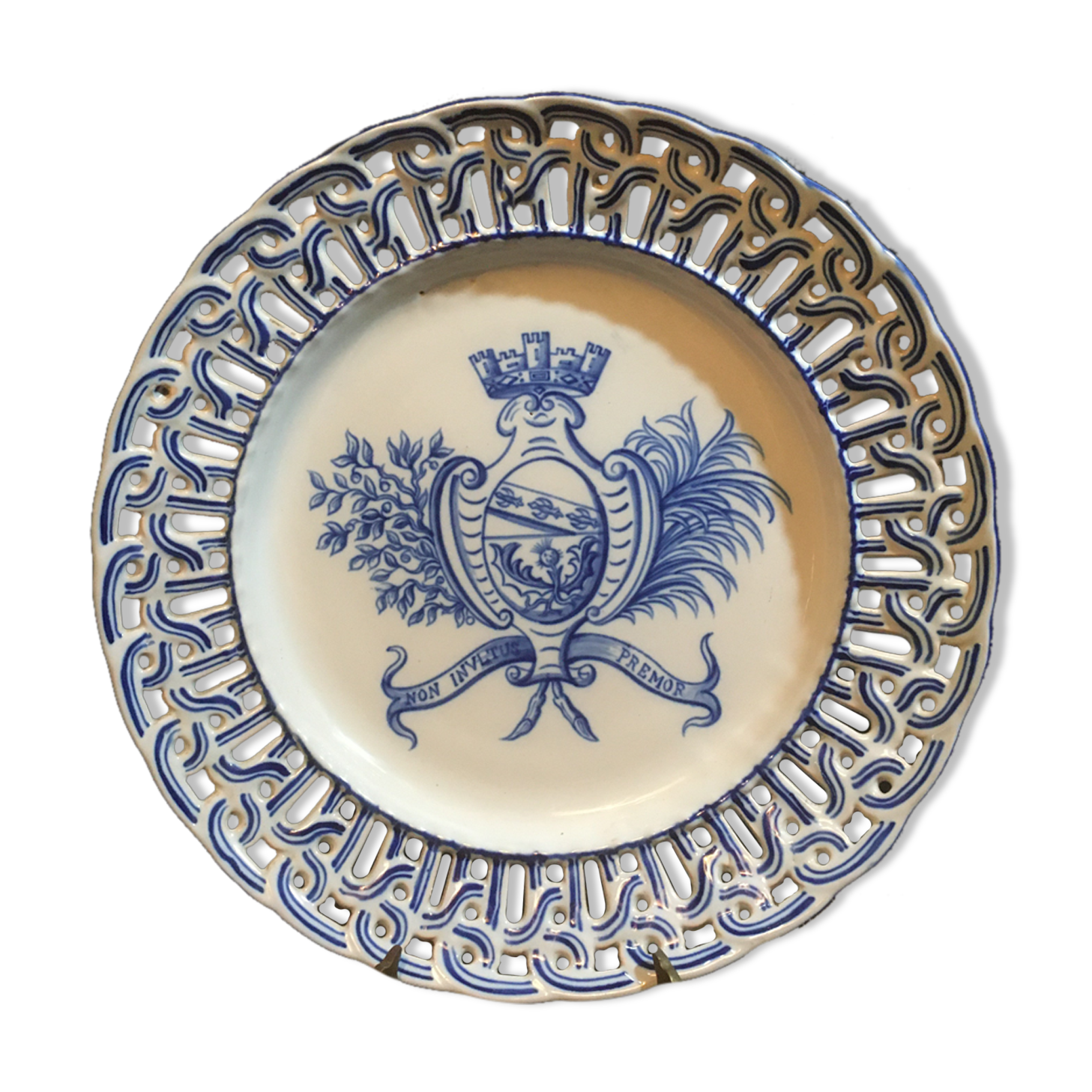 Decorative plate "Gallé Nancy- St Clément"