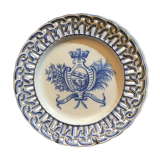 Decorative plate "Gallé Nancy- St Clément"