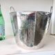 Champagne bucket circa 1960, Italian design Fratelli Cassetti, silver plated metal