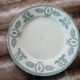 12 antique flat plates in ironstone