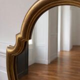 Baroque mirror in gilded wood