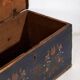 Antique trunk with floral motifs (Year 1901)