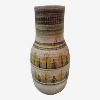Vallauris Guillot ceramic vase 1950