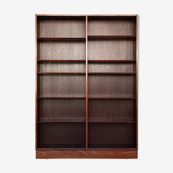 Midcentury Danish book shelf in rosewood by Hundevad 1960s