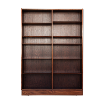 Midcentury Danish book shelf in rosewood by Hundevad 1960s