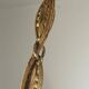 Antique bronze chandelier, Empire style, late 19th century.