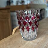 Val St Lambert crystal vase