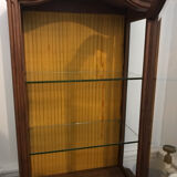 Vitrine en cerisier massif