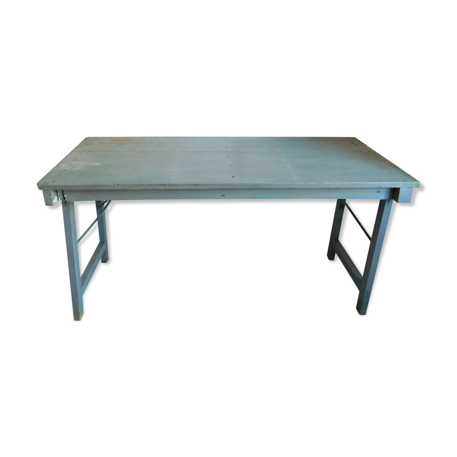 Table pliante dans son jus