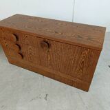 Set of brutalist cabinets, 1970s