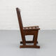 Ensemble de chaises de salle à manger brutalistes des années 1970