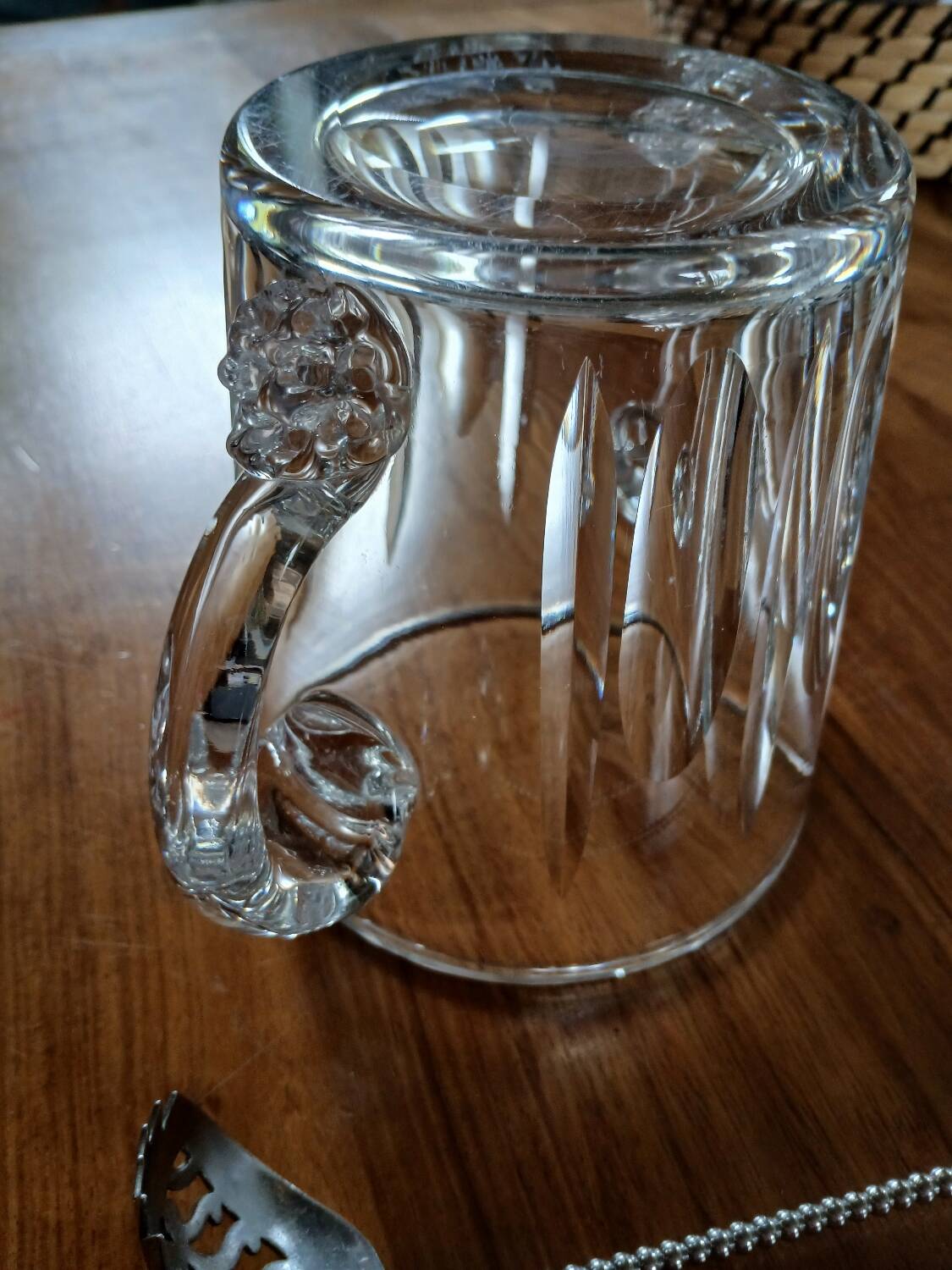 Crystal ice bucket