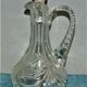 Carafe ewer for wine or water crystal cross of lorraine