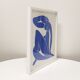 Affiche/ lithographie "Nu Bleu", Henri Matisse, 1993