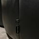 Pumpkin 2-seater sofa in black leather – Pierre Paulin for Ligne Roset,