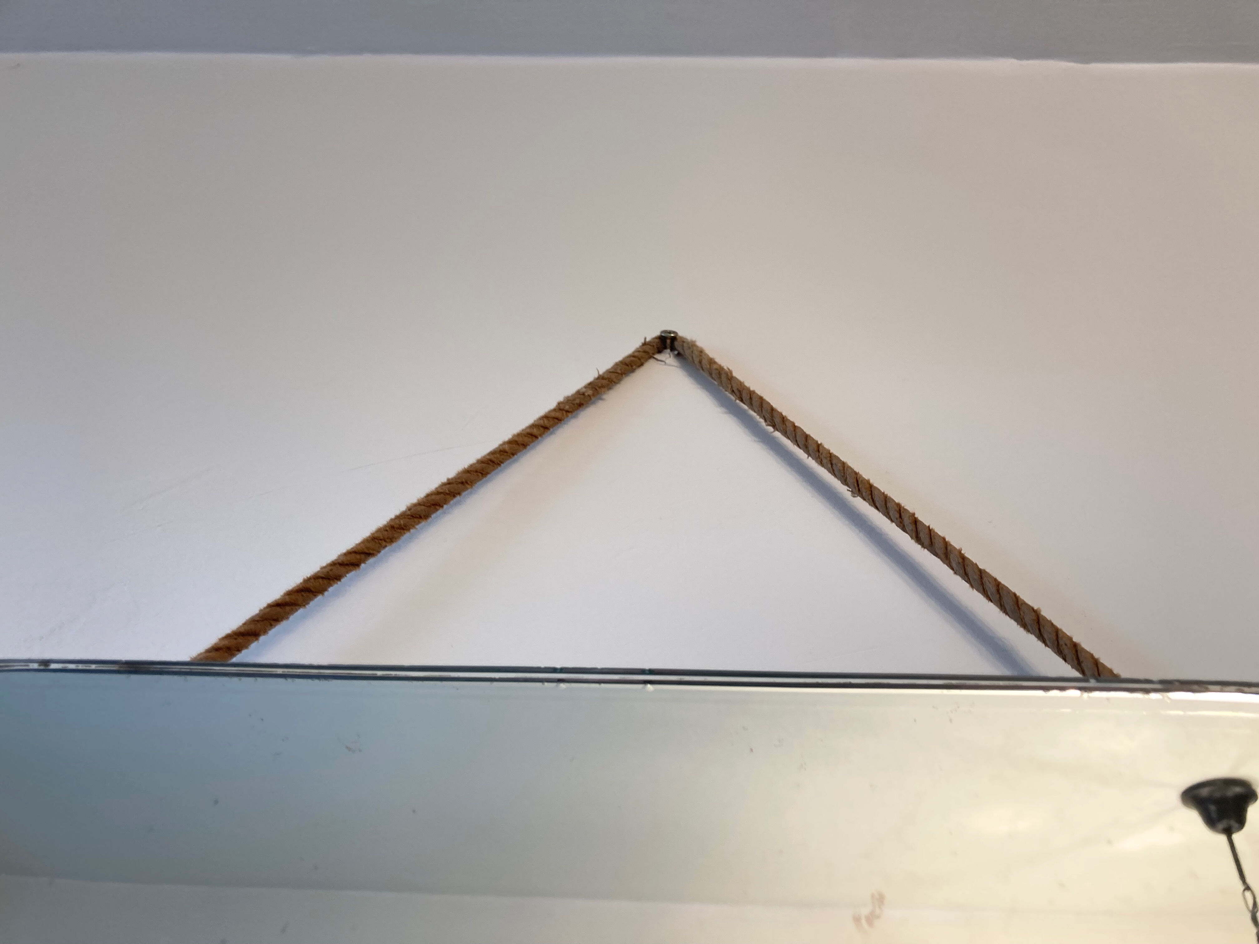 Antique chiseled mirror 60 X 40cm