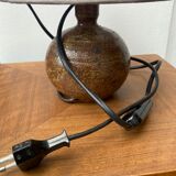 Pyrite stoneware lamp by baudat