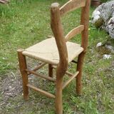 Brutalist straw chair - popular art