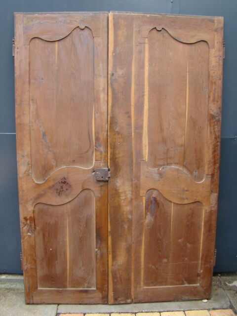 Old oak cabinet doors