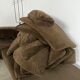 Old vintage modular sofa 6 elements of the 70s velvet / design