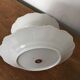 Serviteur muet porcelaine 2 niveaux décor rose