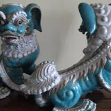 Important pair of Fo dogs