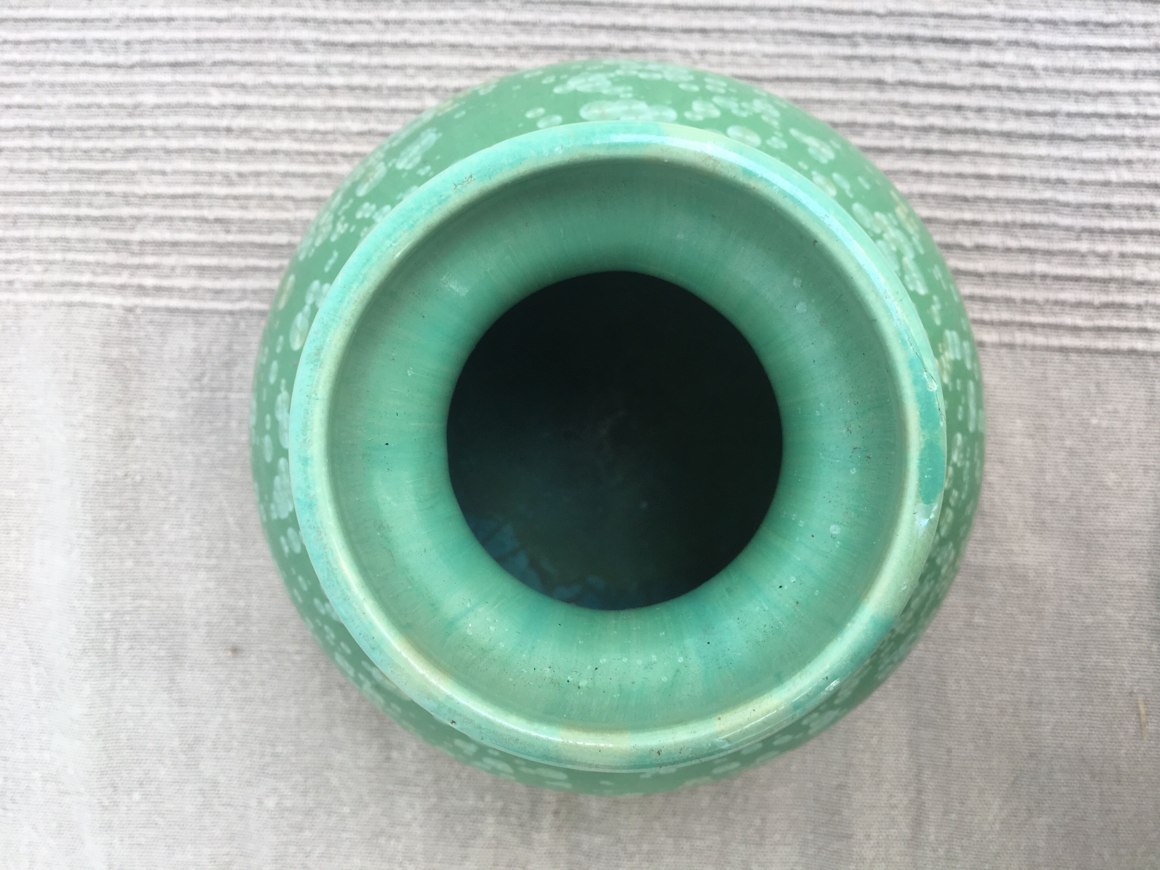 Vase céramique sarguemines vintage