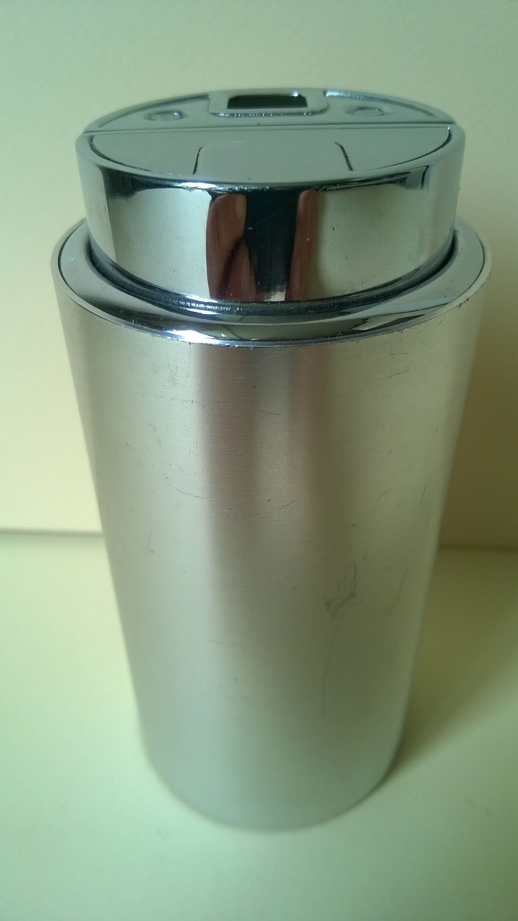 Sarome japan aluminum table lighter, 1970