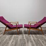 Vintage armchairs by Ton