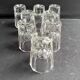 8 Liqueur Glasses – Blown and Cut Crystal