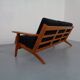 GE 290 Teak 3-Seater Sofa by Hans J. Wegner for Getama, Denmark, 1960s
