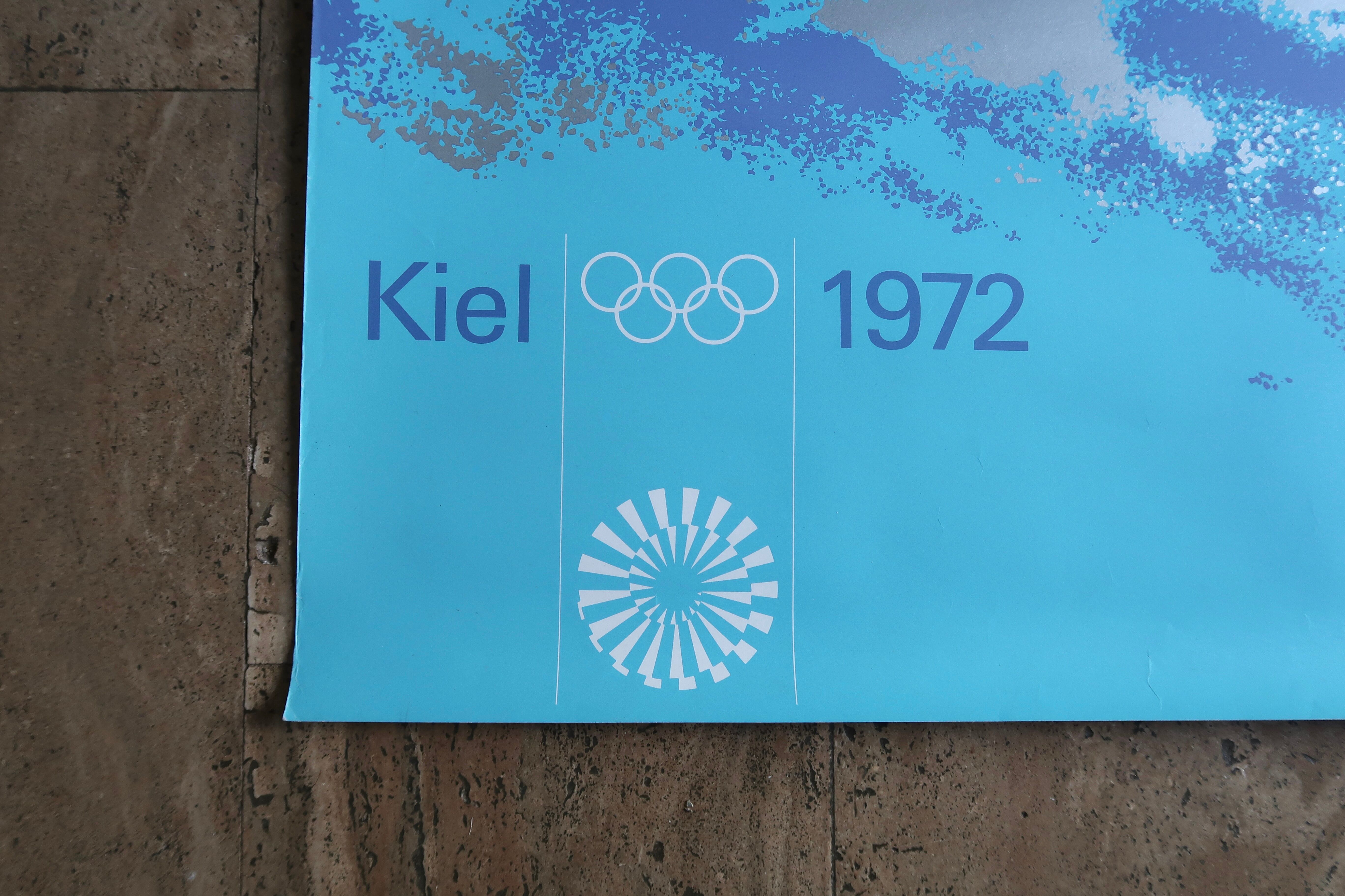 Poster "Sailing" Munich Olympic Games, 1972