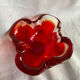 Vintage Murano ashtray - empty red pocket