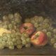 Painting 'Still Life with Fruits' Oil on panel signed, 1900s