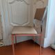 Chaise années 70 chrome et skaï