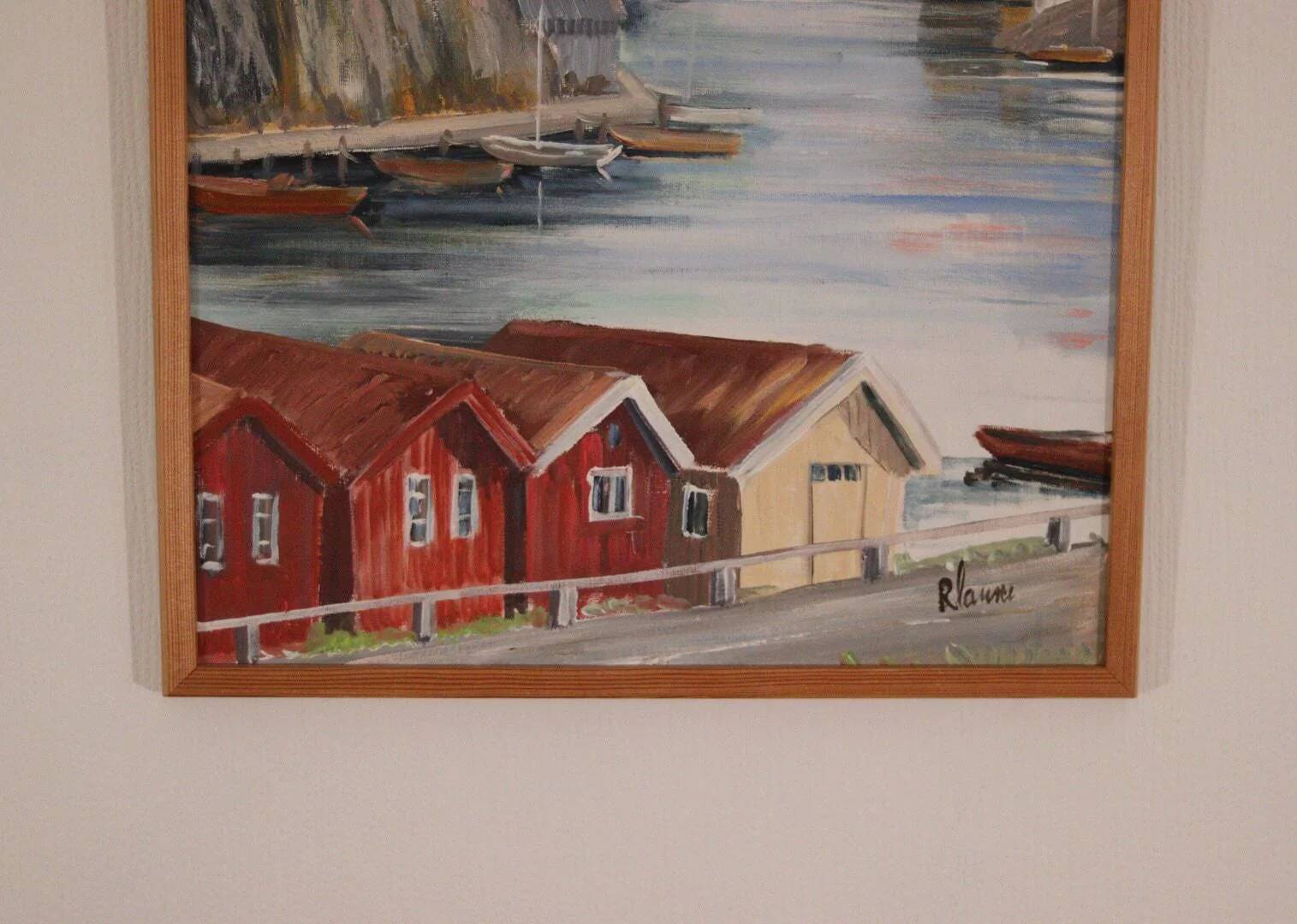 « Vue du port » par Rita Hansen