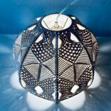 Bohemian macramé pendant light