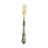 Solid silver fork 19em