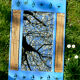 Bamboo and sailor mirror 42x67cm