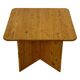 Vintage pine coffee table / side table in a minimalist organic design