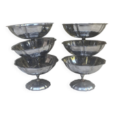 Vintage stainless steel ice cream scoops