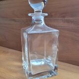 Carafe à whisky en verre épais
