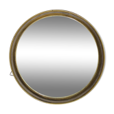 Witch tower mirror golden