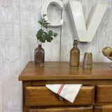 Vintage sideboard with "moustache" base