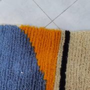 Traditional handmade pure wool rug, size 150 x 250 cm