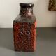 Pottery Vase Fat Lava West Germany , 1970s