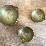 Empty bronze pocket or cup - old foundry ladle head
