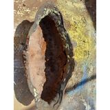 1 cast iron planter from 1900 from Charleville - Mézières, rockery style