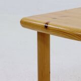 Solid Pine Coffee Table or Side Table by Rainer Daumiller for Hirtshalls Sawmills 1970s